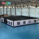 inflatable haunted maze